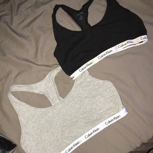 CALVIN KLEIN BRALETTES - 2 for $25